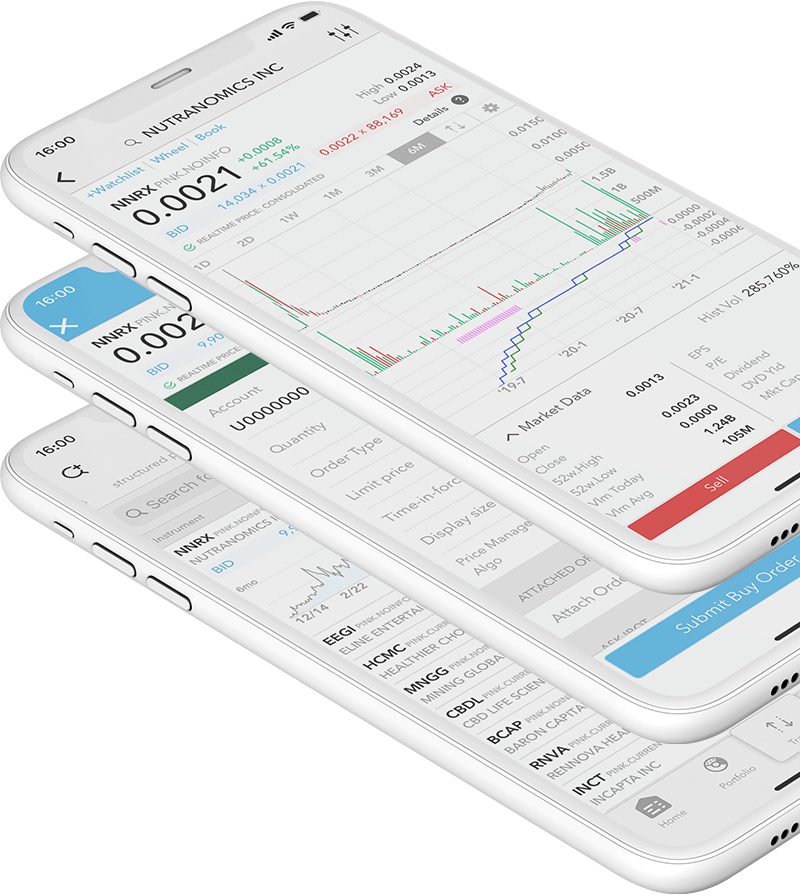 Obchodujte penny stocks odkudkoliv s aplikací LYNX Trading Mobilní zařízení s LYNX Trading aplikací umožňující obchodování penny stocks