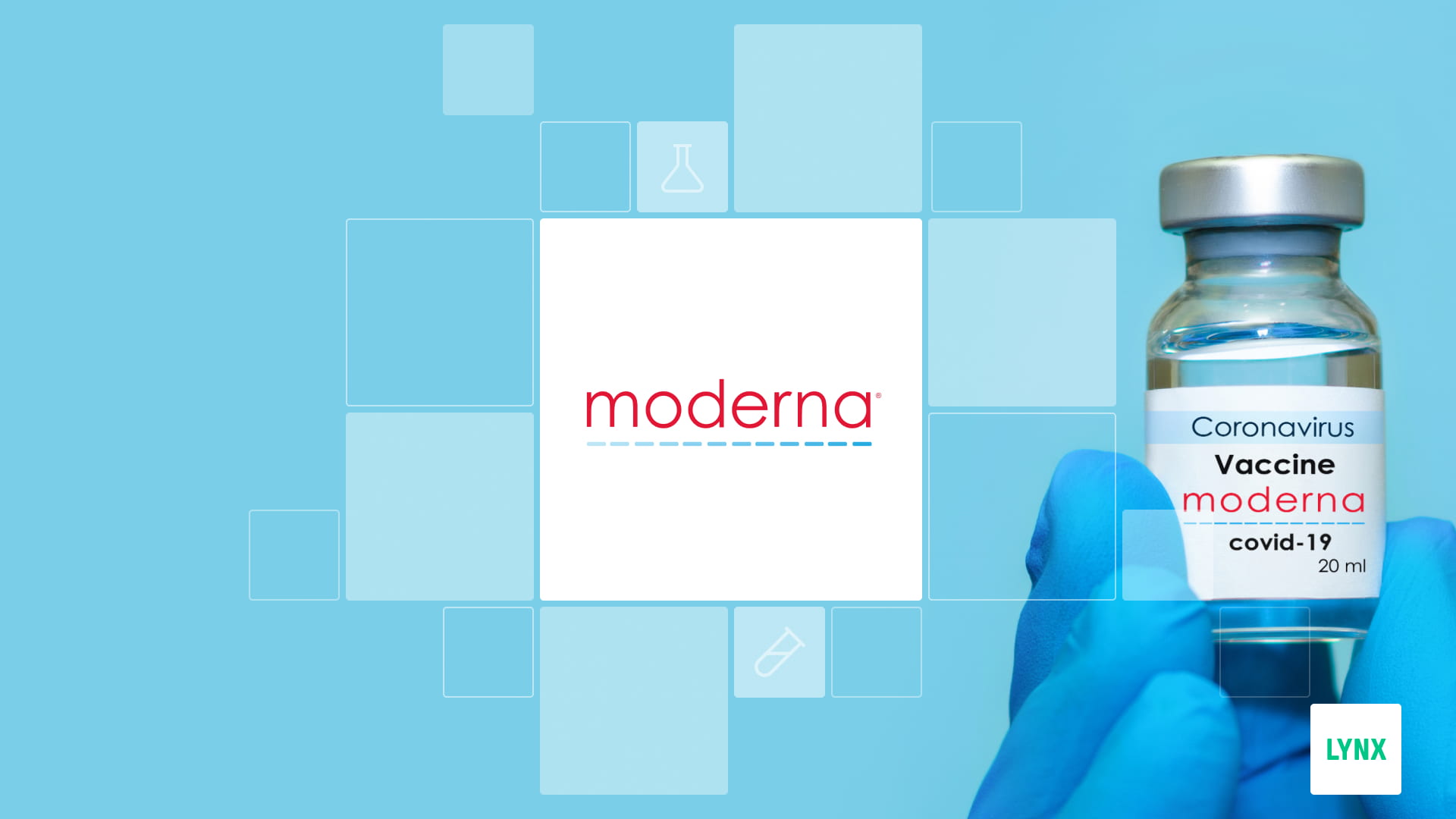 Akcie Moderna - logo společnosti