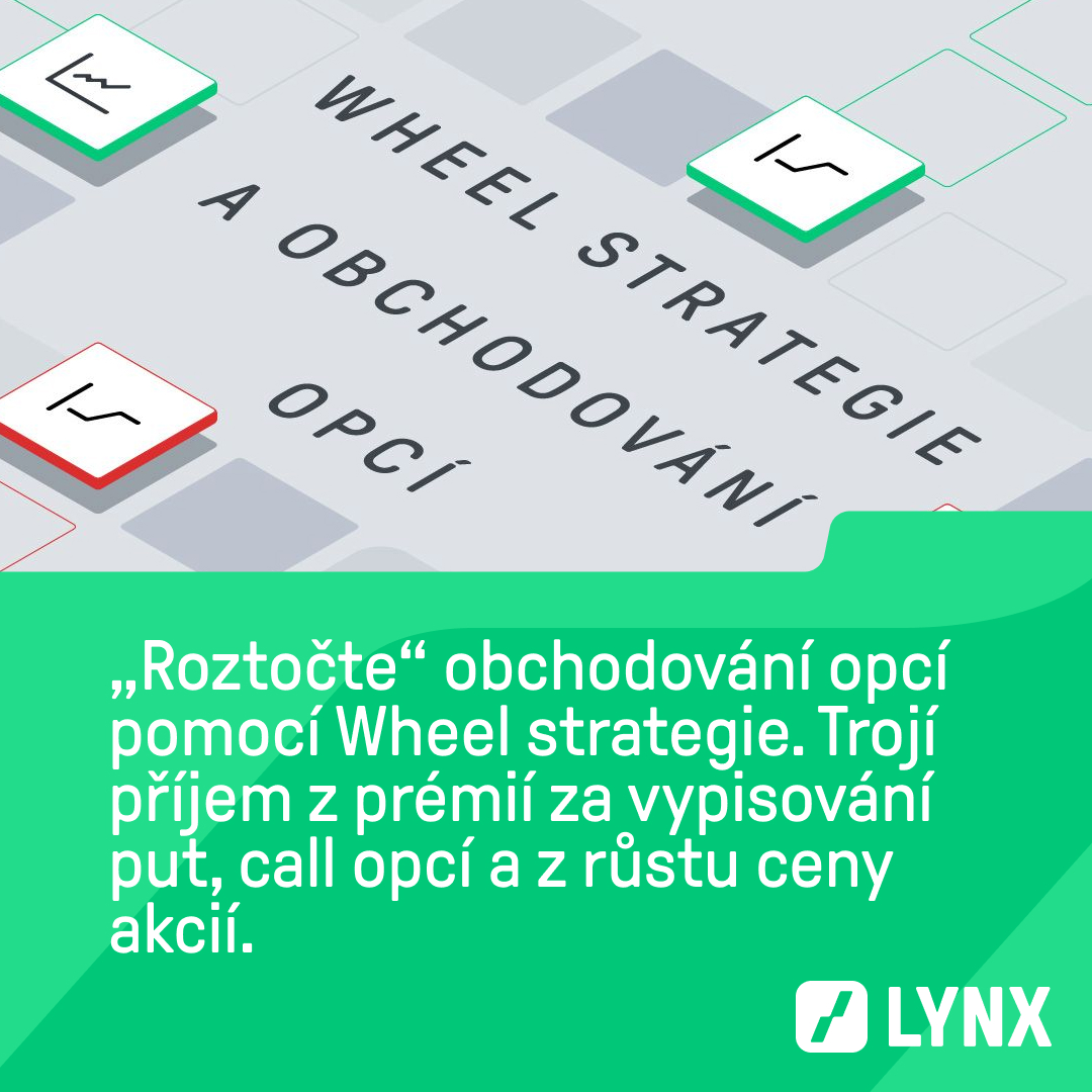Wheel strategie: Nákup a prodej akcií pomocí put a call opcí