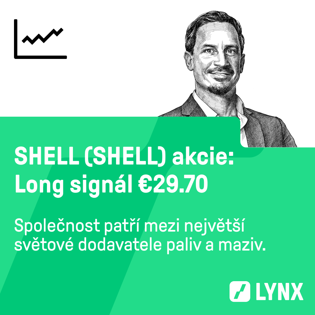 Akcie SHELL long signál