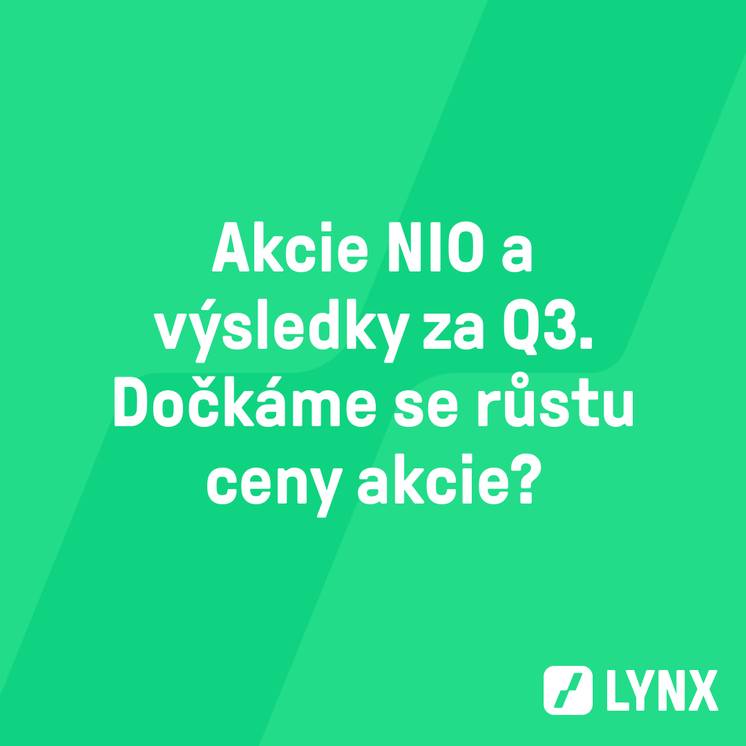 Akcie NIO a výsledky za Q3. Dočkáme se růstu ceny akcie?