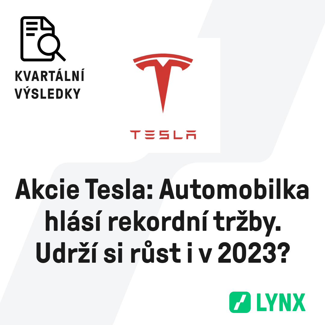 Akcie Tesla: Automobilka hlásí rekordní tržby. Udrží si růst i v 2023?