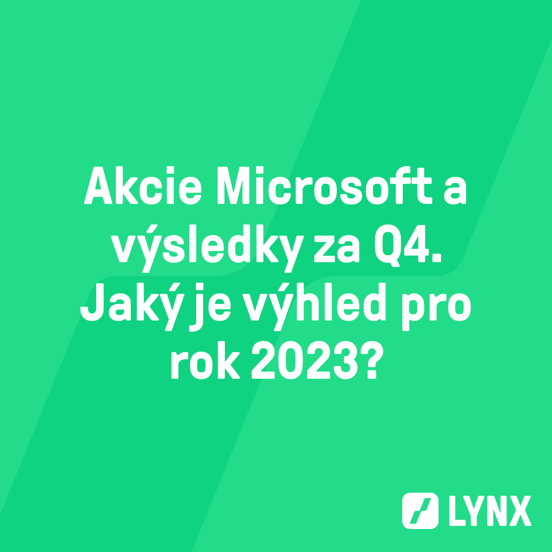 Akcie Microsoft a výsledky za Q4. Jaký je výhled pro rok 2023?