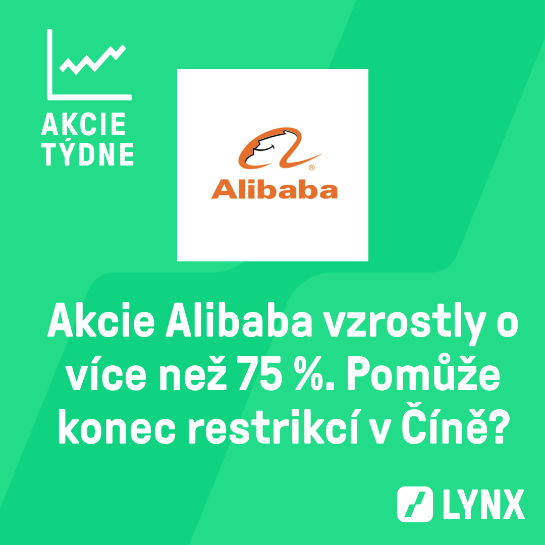 Akcie Alibaba vzrostly o více než 75 %. Pomůže konec restrikcí v Číně?