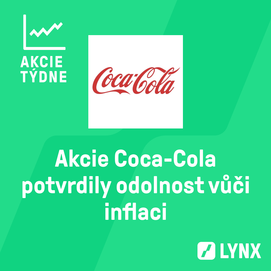 Akcie Coca-Cola potvrdily odolnost vůči inflaci