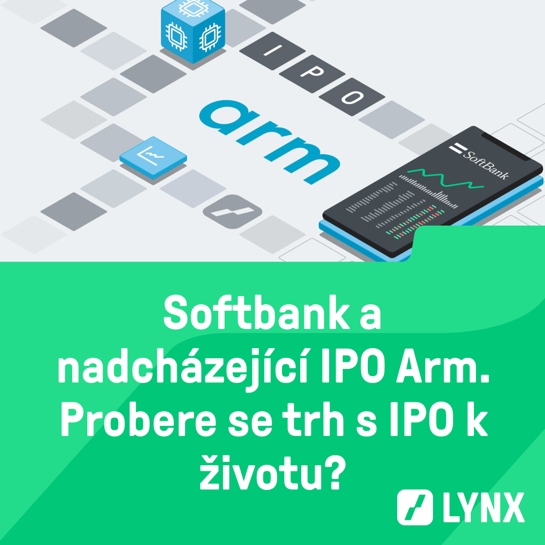 Softbank a nadcházející IPO Arm. Probere se trh s IPO k životu?