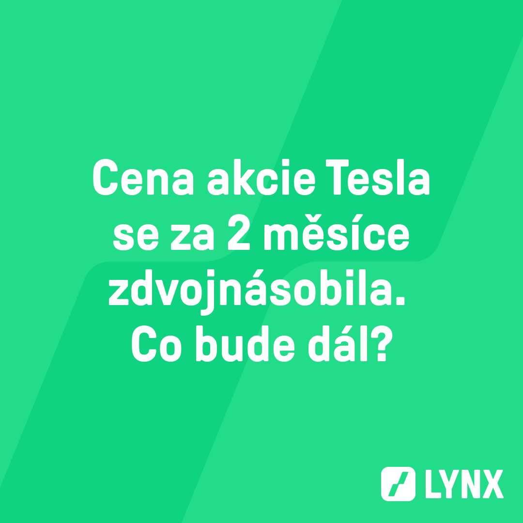 Cena akcie Tesla se za 2 měsíce zdvojnásobila. Co bude dál?