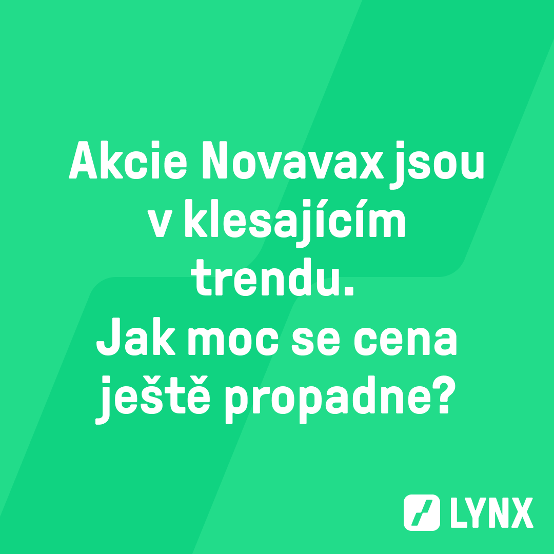 Akcie Novavax jsou v klesajícím trendu. Jak moc se cena ještě propadne?