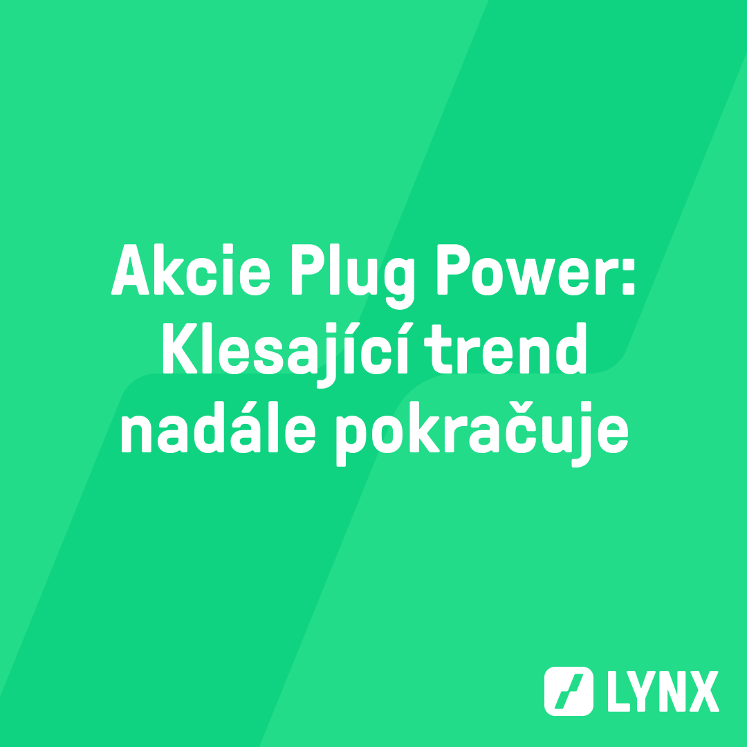 Akcie Plug Power: Klesající trend nadále pokračuje