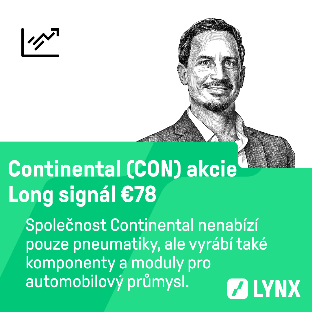 Long signál €78 na akcie Continental (CON)