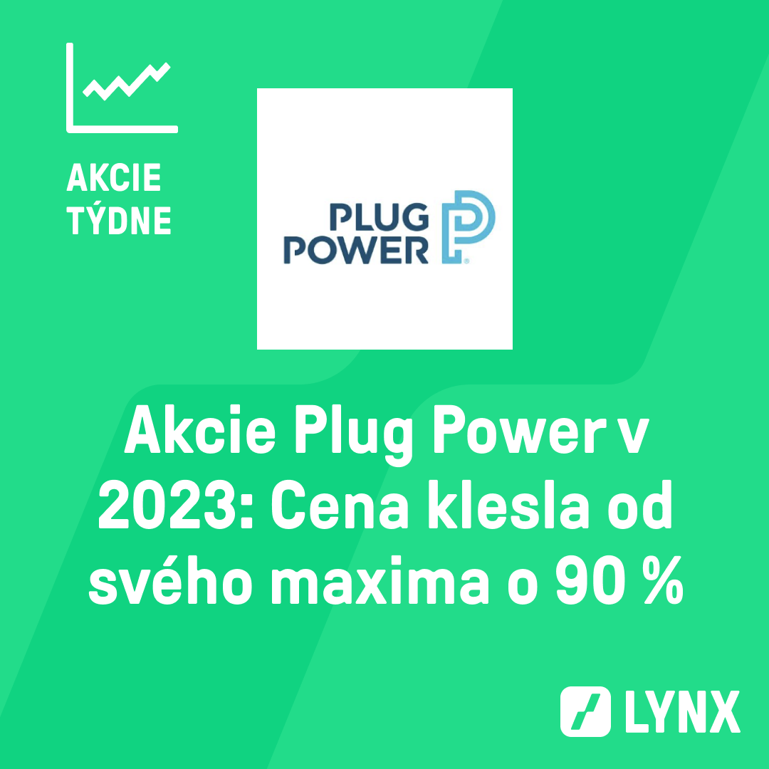 Akcie Plug Power v 2023: Cena klesla od svého maxima o 90 %