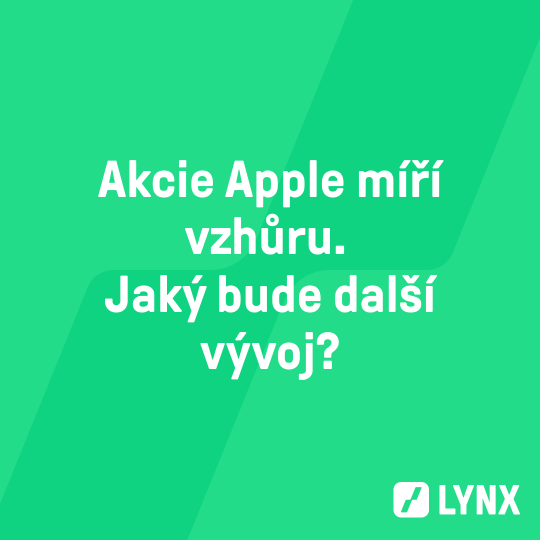 Akcie Apple míří vzhůru. Jaký bude další vývoj?