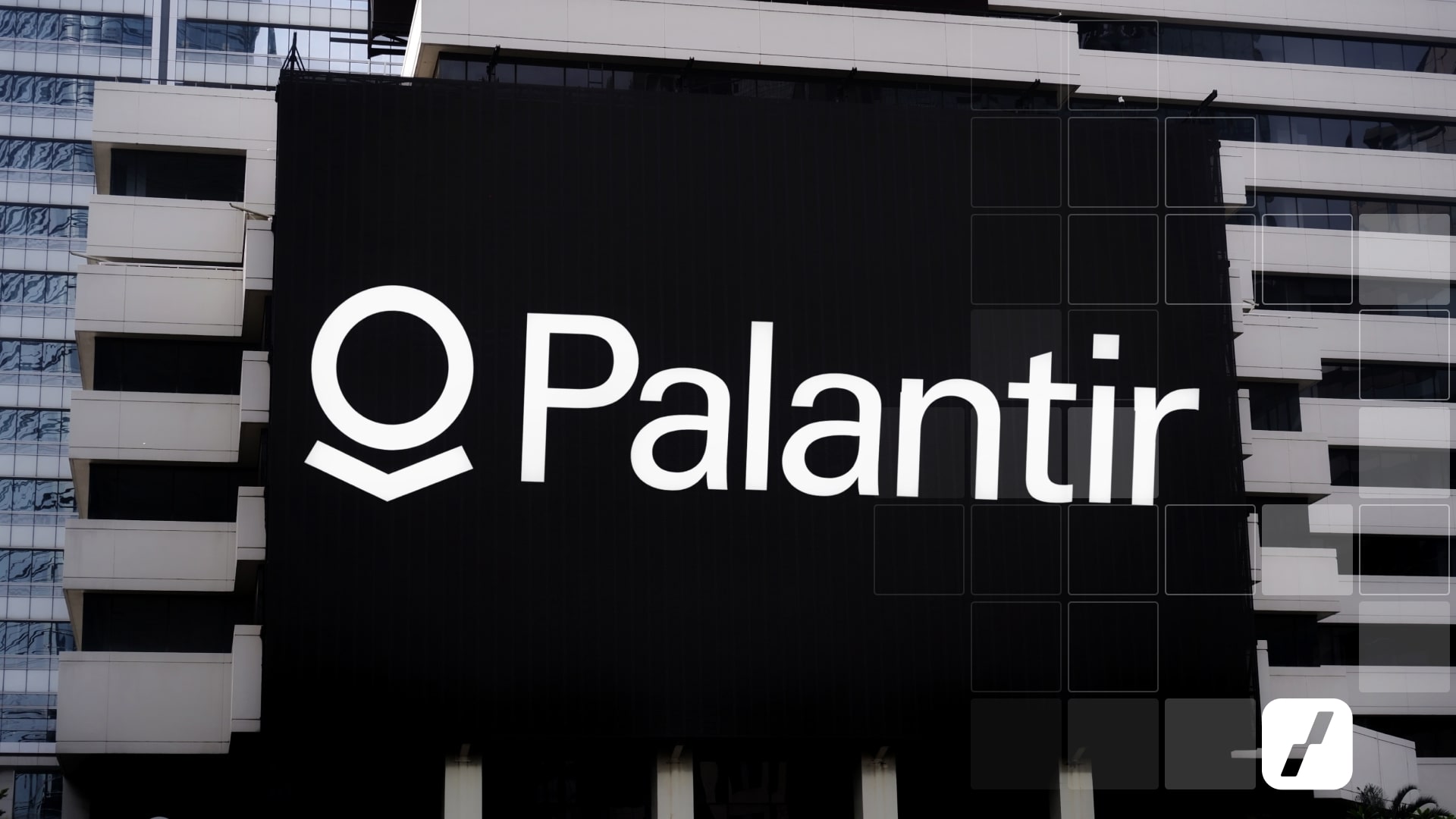 Akcie Palantir: Logo společnosti