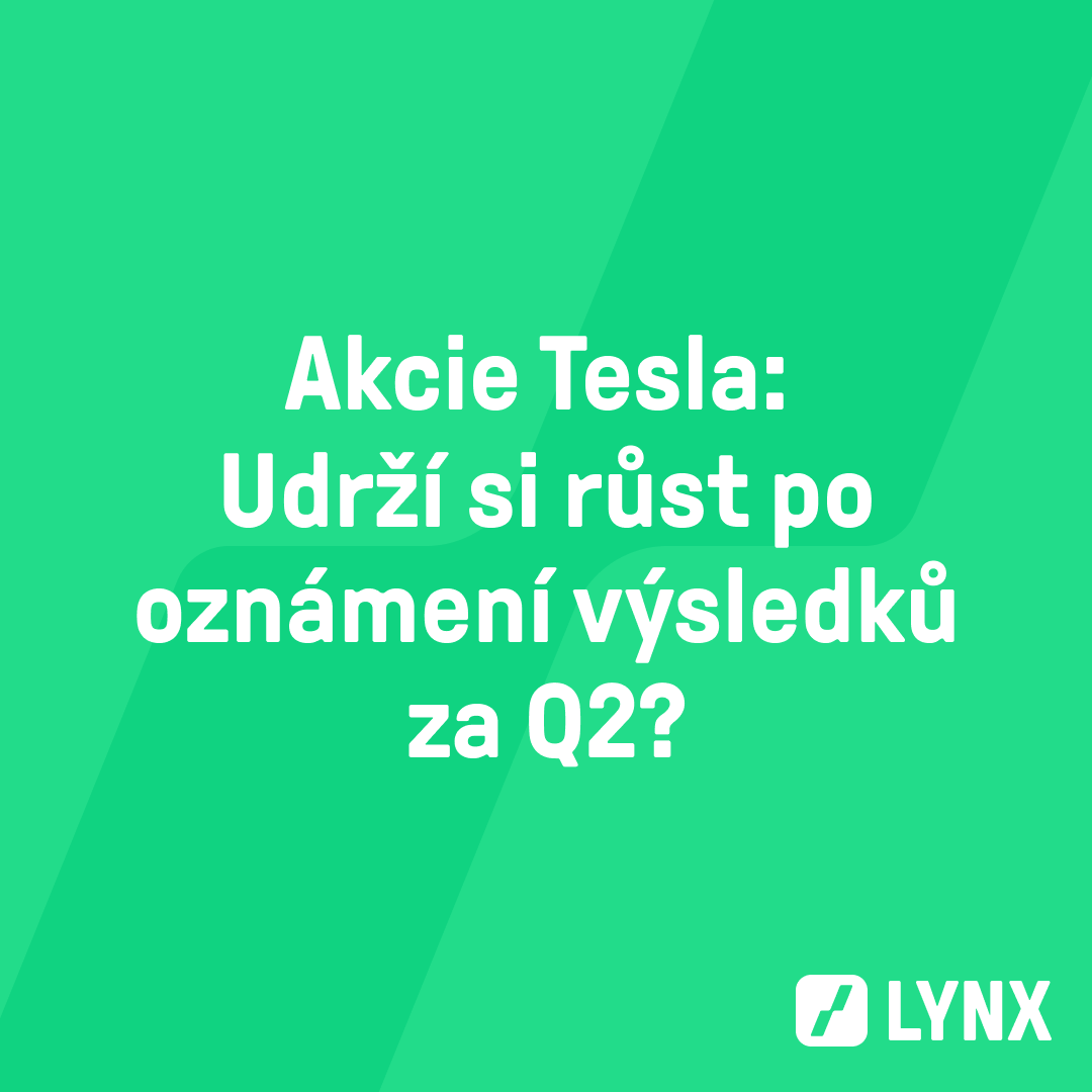 Akcie Tesla: Udrží si růst po oznámení výsledků za Q2?