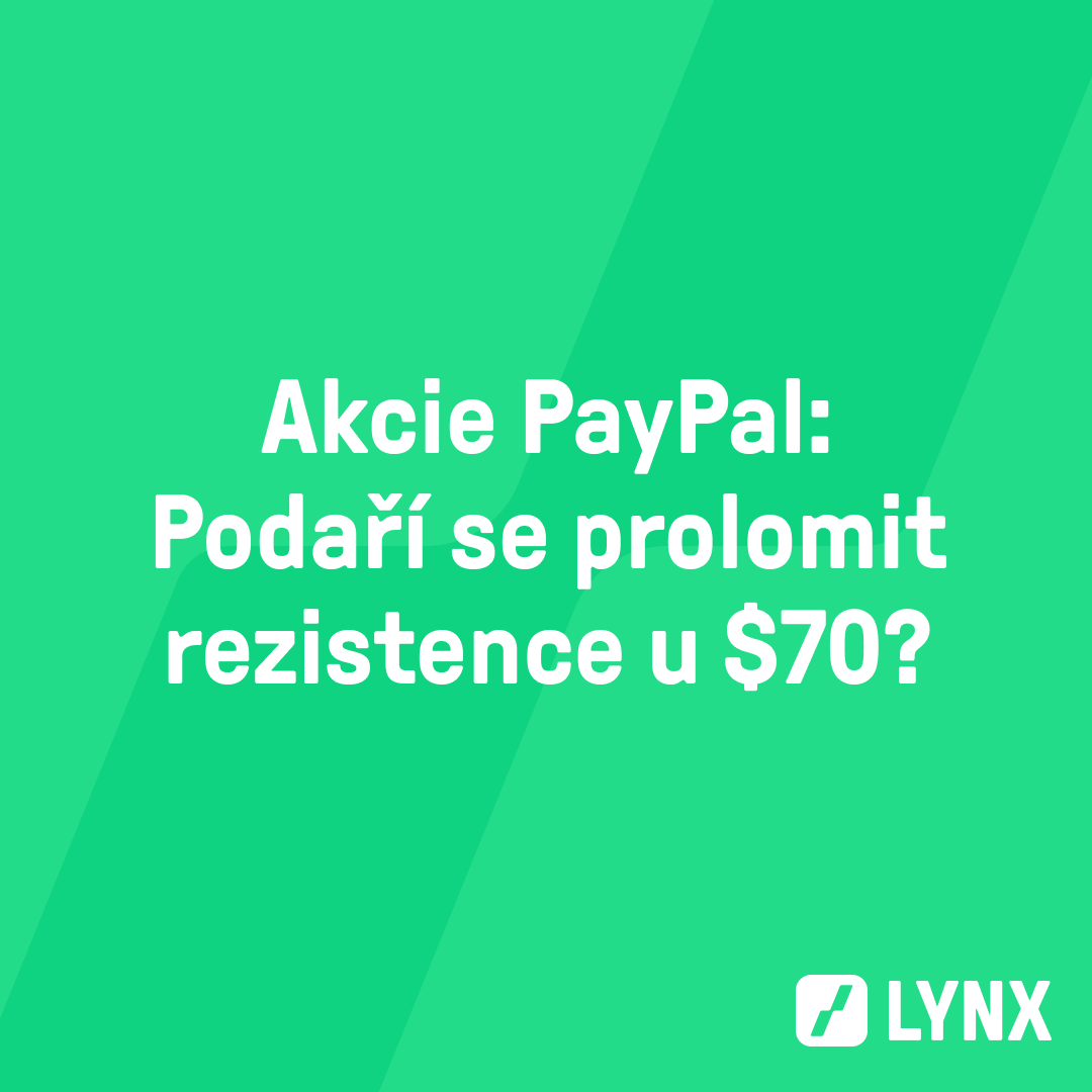 Akcie PayPal: Podaří se prolomit rezistence u $70?