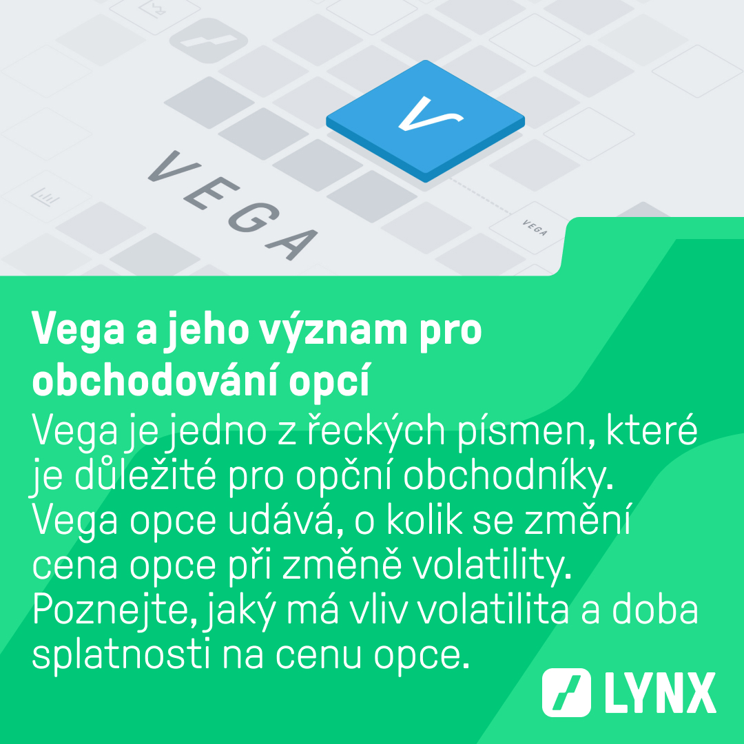 Vega a jeho význam pro obchodování opcí