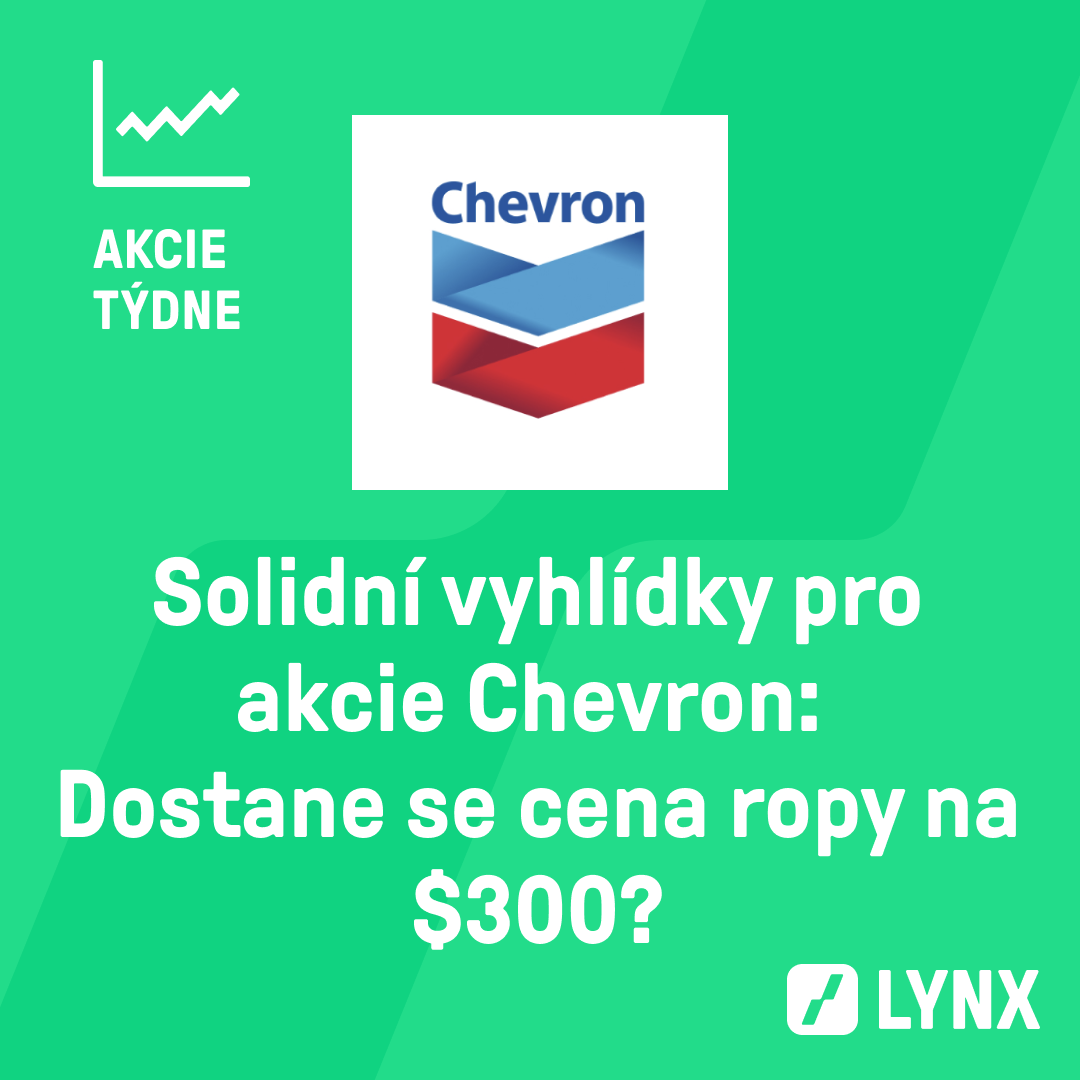 Solidní vyhlídky pro akcie Chevron: Dostane se cena ropy na $300?