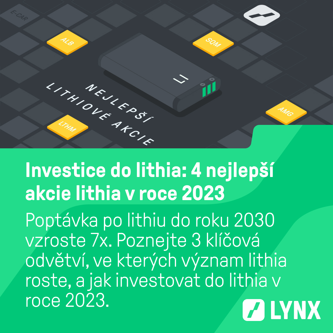 Investice do lithia: 4 nejlepší akcie lithia v roce 2023