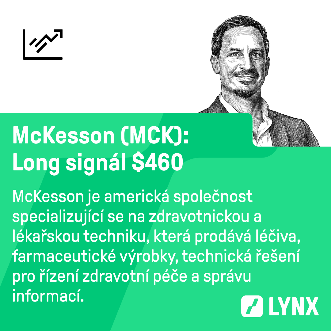 Long signál $460 na akcie McKesson (MCK)