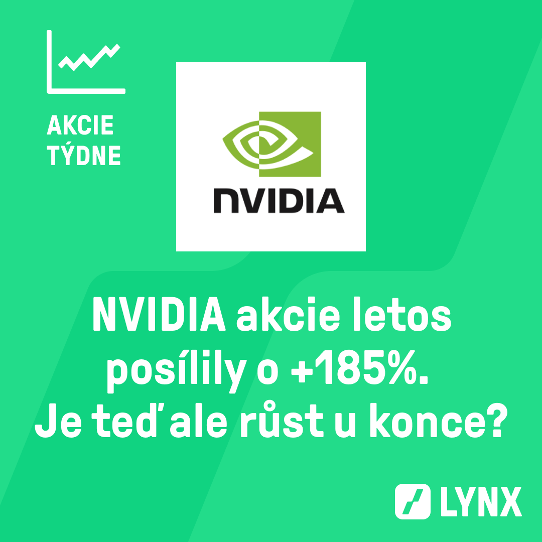 NVIDIA akcie letos posílily o +185%. Je teď ale růst u konce?