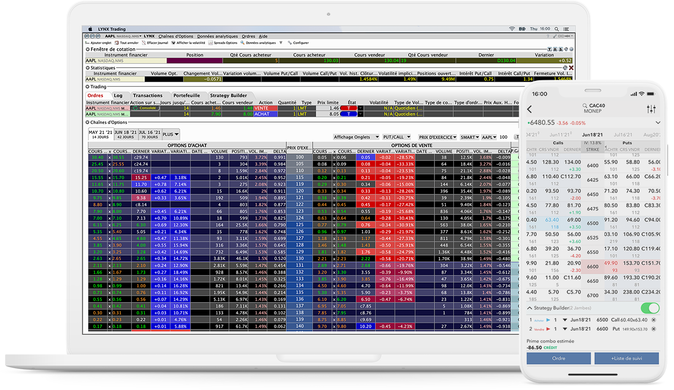 OptionTrader Ukázka obchodování v nástroji OptionTrader