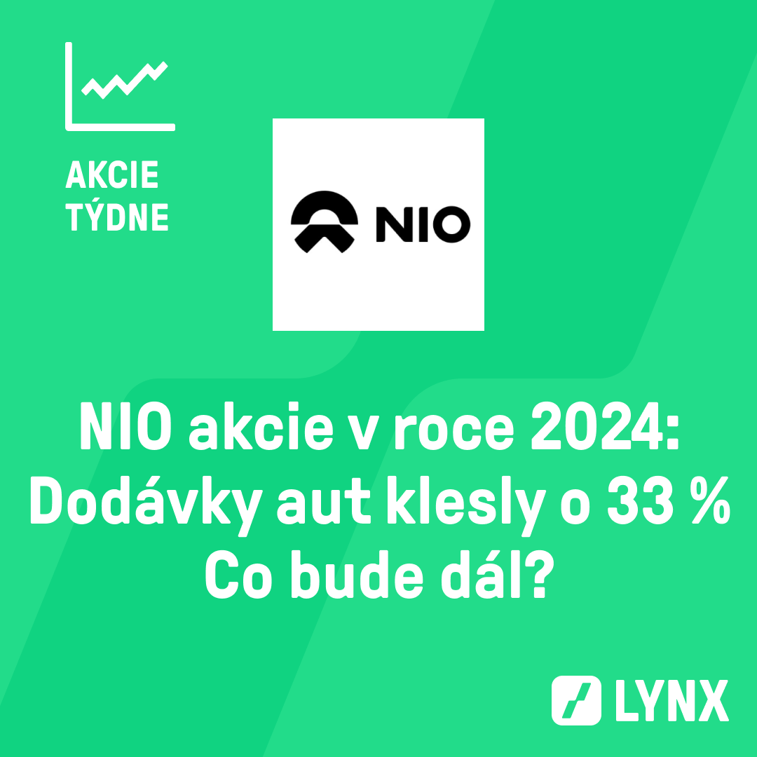 NIO akcie v roce 2024: Dodávky aut klesly o 33 %. Co bude dál?