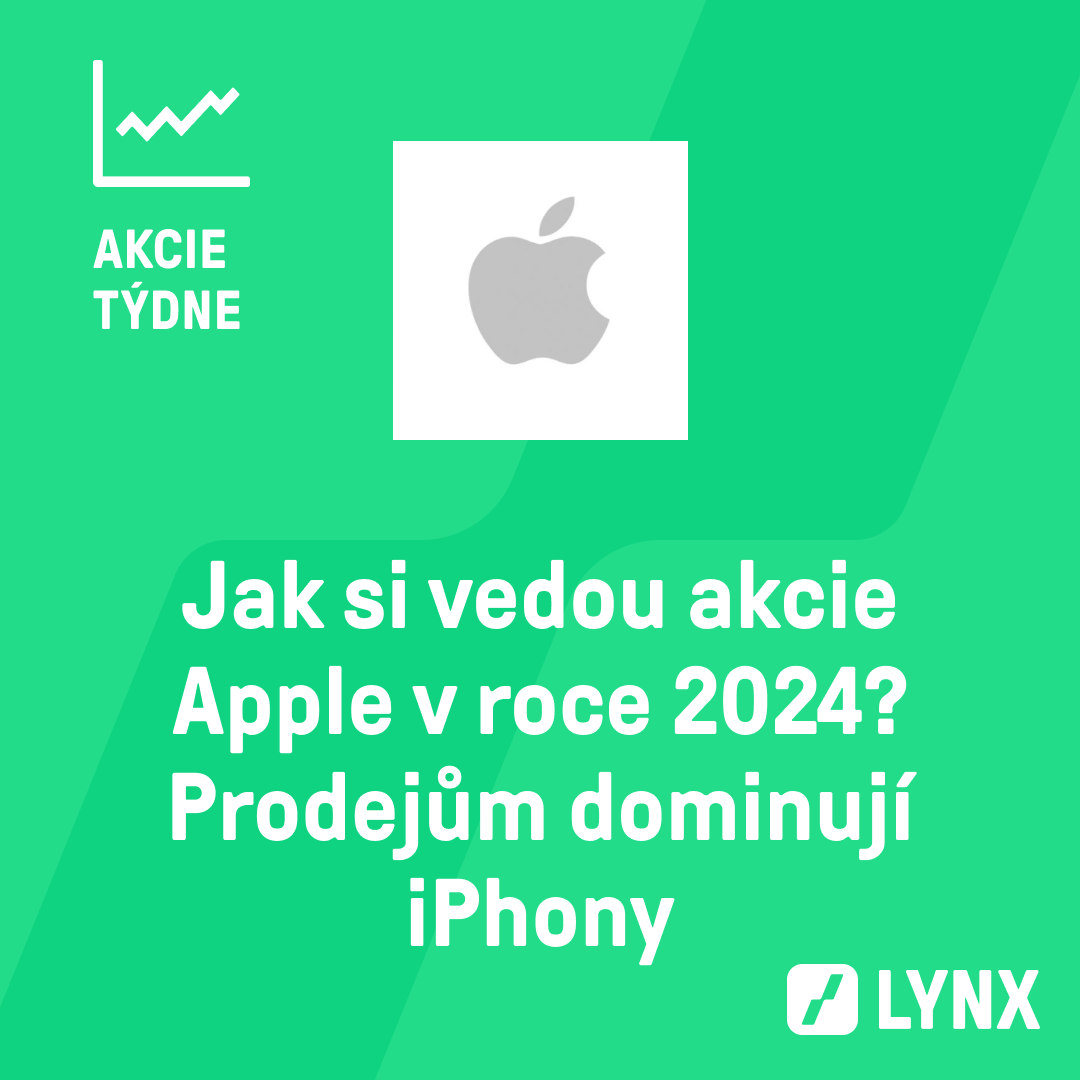 Jak si vedou akcie Apple v roce 2024? Prodejům dominují iPhony