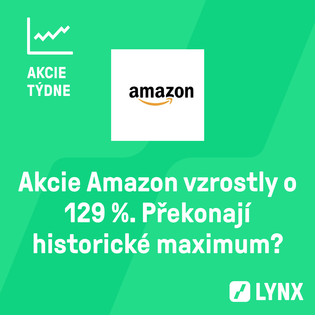 Akcie Amazon vzrostly o 129 %. Překonají historické maximum?