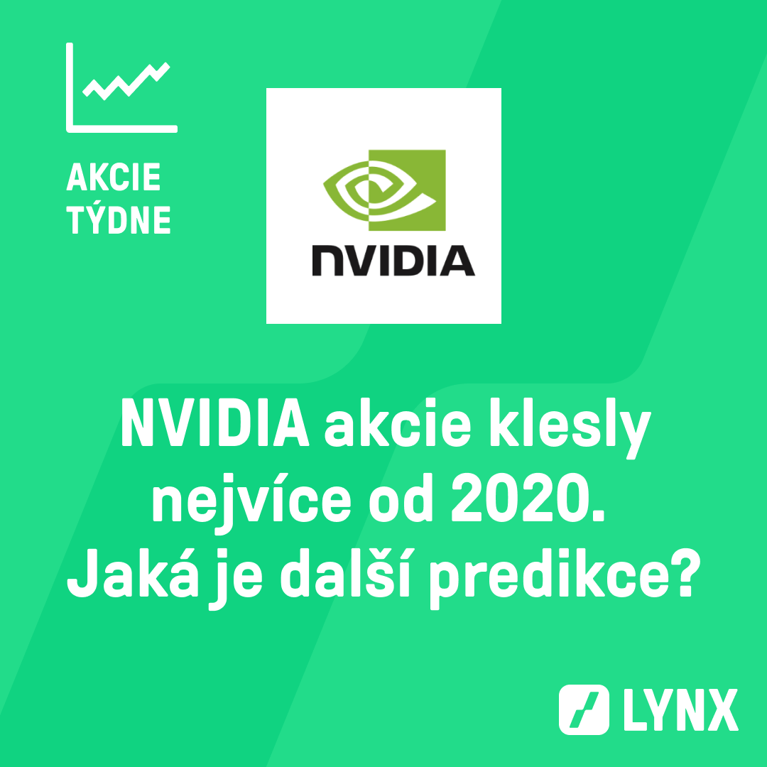 NVIDIA akcie klesly nejvíce od 2020. Jaká je další predikce?