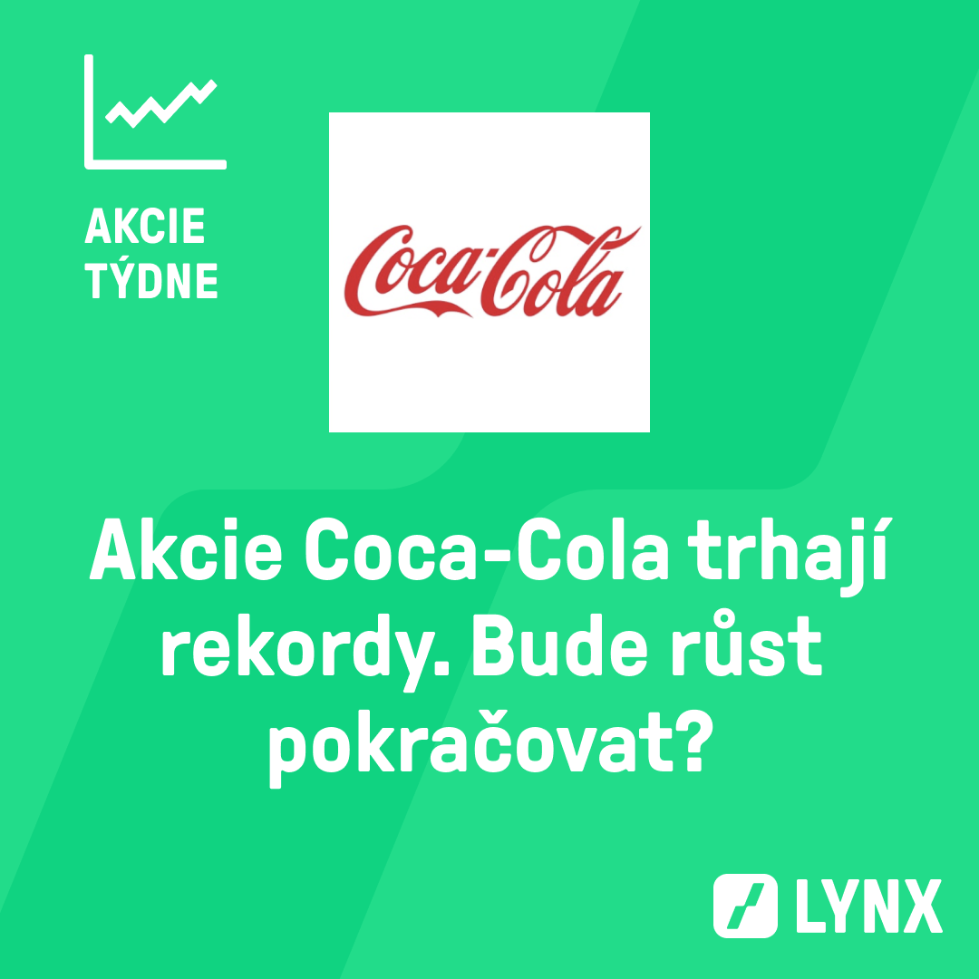 Akcie Coca-Cola trhají rekordy. Bude růst pokračovat?